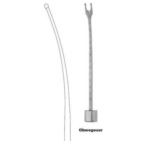 OBWEGESER NASAL SEPTUM OSTEOTOME, 18.5CM, 4MM, WITHOUT SCALE